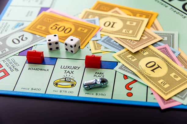 Monopoly-like board game