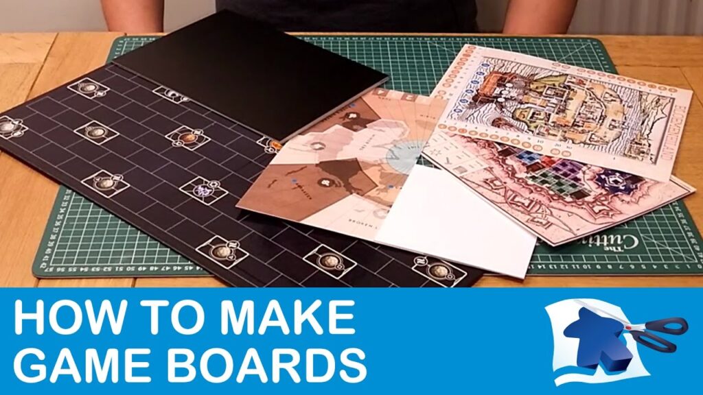 how to make custom board game board